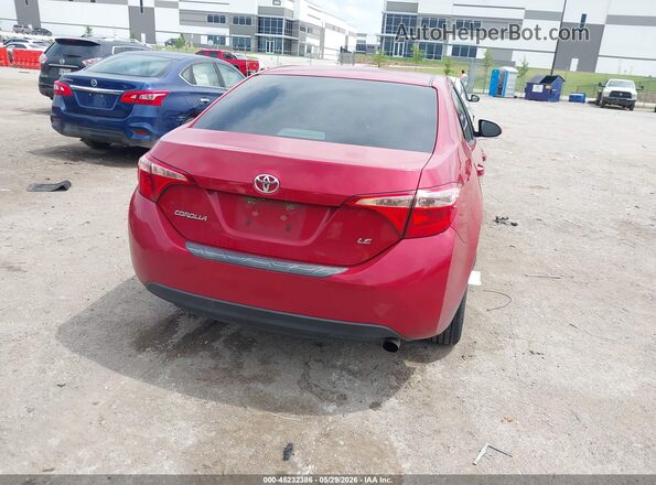 2T1BURHE0JC098472 2018 TOYOTA COROLLA Red 