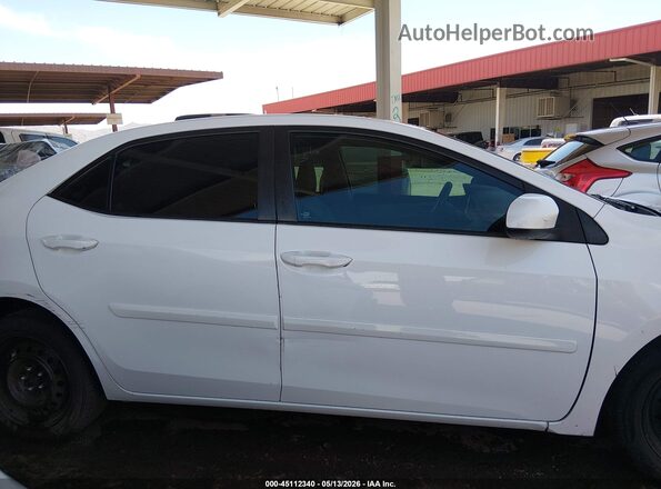 2T1BURHE0JC966034 2018 TOYOTA COROLLA Белый 