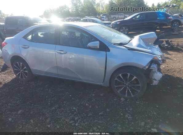 2T1BURHE0JC997350 2018 TOYOTA LL Silver Սալոնի հետևի տեսք
