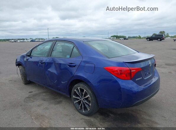 2T1BURHE0KC136056 2019 TOYOTA COROLLA Blue 