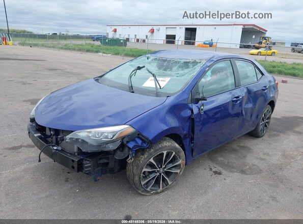 2T1BURHE0KC136056 2019 TOYOTA COROLLA Blue 