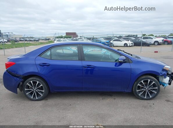 2T1BURHE0KC136056 2019 TOYOTA COROLLA Blue 