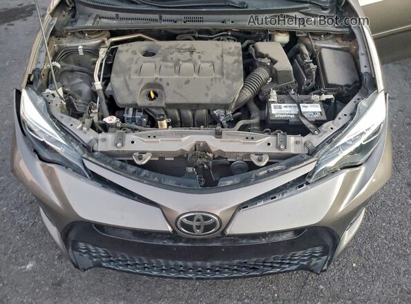 2T1BURHE0KC182633 2019 TOYOTA COROLLA Gray 