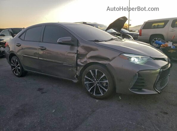 2T1BURHE0KC182633 2019 TOYOTA COROLLA Gray 