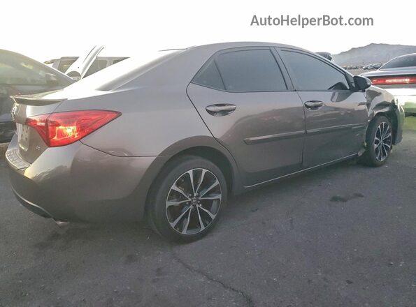 2T1BURHE0KC182633 2019 TOYOTA COROLLA Gray 
