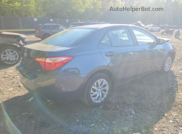 2T1BURHE0KC200192 2019 TOYOTA COROLLA Синий Задняя правая четверть