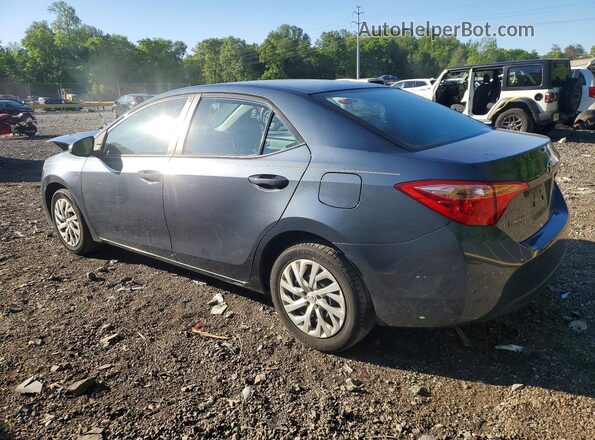 2T1BURHE0KC200192 2019 TOYOTA COROLLA Синий Задняя левая четверть
