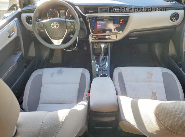 2T1BURHE0KC200192 2019 TOYOTA COROLLA Синий Вид панели приборов