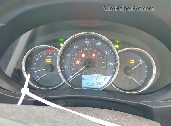 2T1BURHE1GC563446 2016 TOYOTA COROLLA Черный 