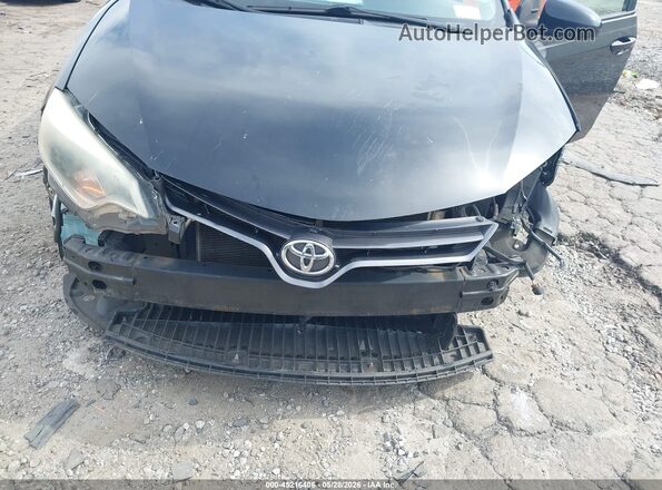 2T1BURHE1GC618963 2016 TOYOTA COROLLA Black Вид спереду