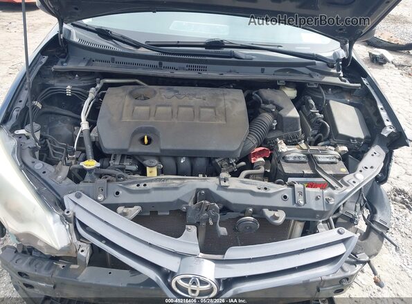 2T1BURHE1GC618963 2016 TOYOTA COROLLA Black Вид ззаду