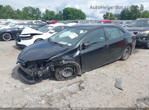 2T1BURHE1GC618963 2016 TOYOTA COROLLA Black Передня ліва чверть