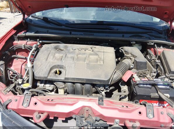 2T1BURHE1GC626836 2016 TOYOTA COROLLA Red 