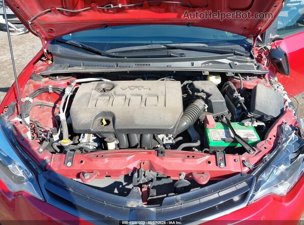 2T1BURHE1GC672375 2016 TOYOTA LL Red Հետևի տեսք