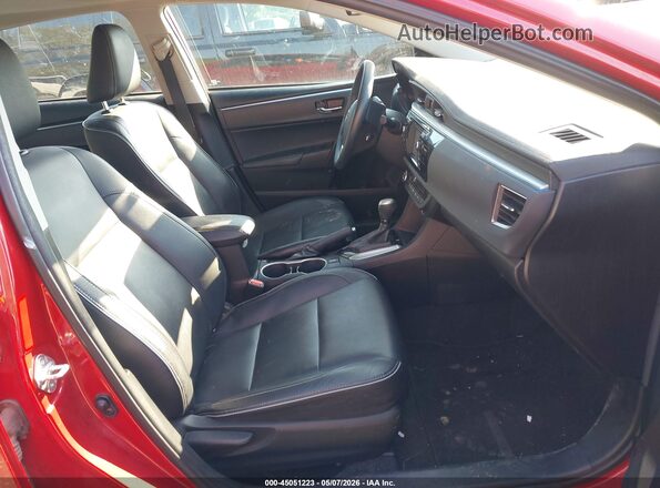 2T1BURHE1GC672375 2016 TOYOTA LL Red Սալոնի դիմացի տեսք