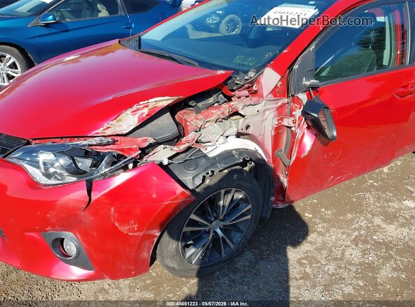 2T1BURHE1GC672375 2016 TOYOTA LL Red Դիմացի տեսք