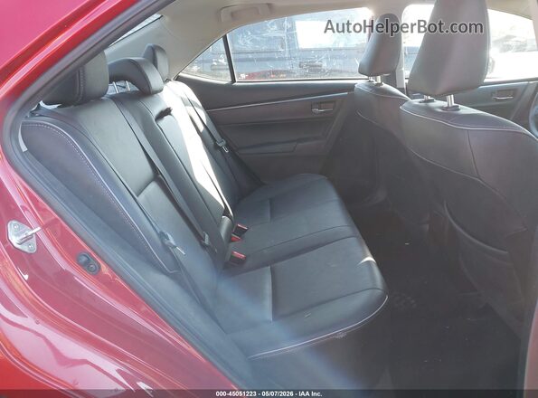 2T1BURHE1GC672375 2016 TOYOTA LL Red VIN կոդի պիտակի տեսք