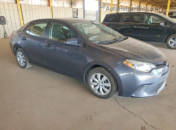2T1BURHE1GC681268 2016 TOYOTA COROLLA Gray 