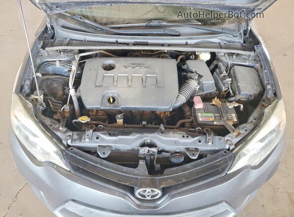2T1BURHE1GC681268 2016 TOYOTA COROLLA Gray 