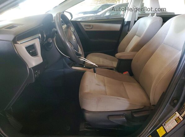 2T1BURHE1GC681268 2016 TOYOTA COROLLA Gray 