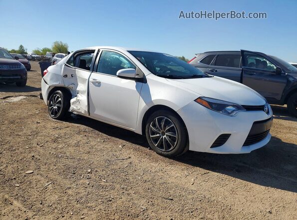 2T1BURHE1GC701373 2016 TOYOTA COROLLA White 