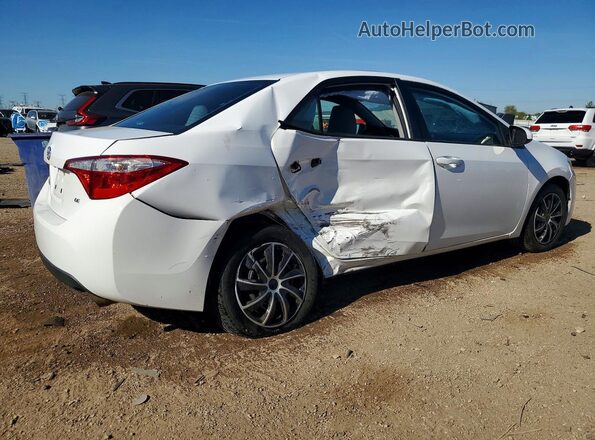 2T1BURHE1GC701373 2016 TOYOTA COROLLA White 