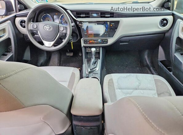 2T1BURHE1HC837357 2017 TOYOTA COROLLA Gray 