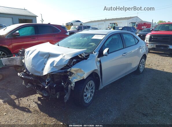 2T1BURHE1HC893878 2017 TOYOTA LL Silver Vista tres cuartos delantera izquierda
