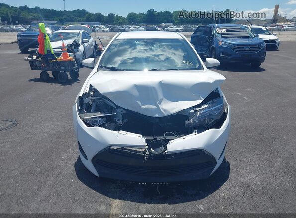 2T1BURHE1HC924269 2017 TOYOTA COROLLA Белый Вид щитка приборов