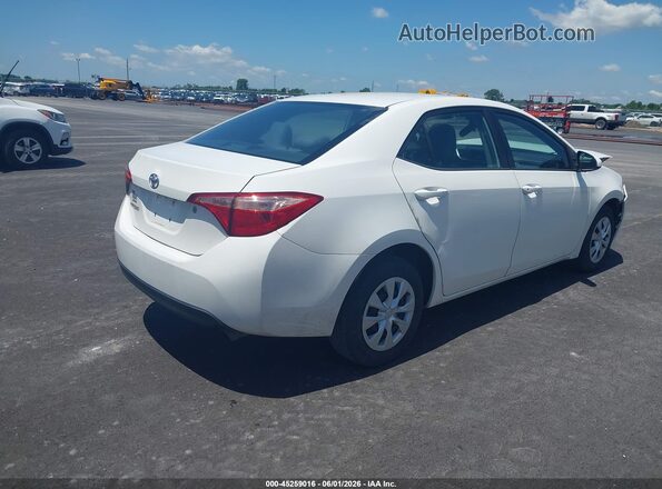 2T1BURHE1HC924269 2017 TOYOTA COROLLA Белый Задняя правая четверть