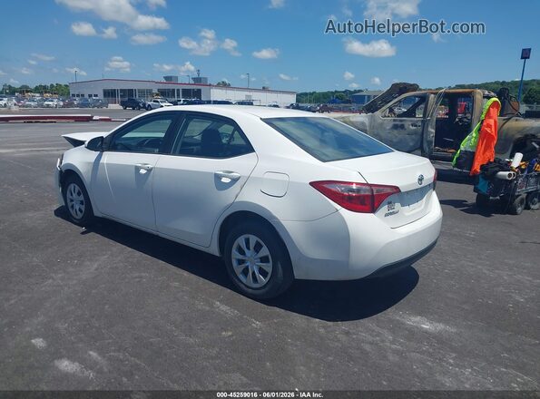 2T1BURHE1HC924269 2017 TOYOTA COROLLA Белый Задняя левая четверть