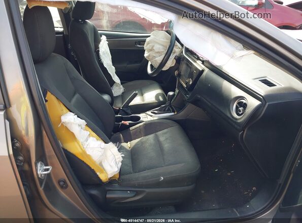 2T1BURHE1HC926927 2017 TOYOTA COROLLA Gold Vista interior delantera