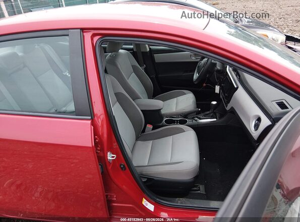 2T1BURHE1JC015373 2018 TOYOTA COROLLA Red 