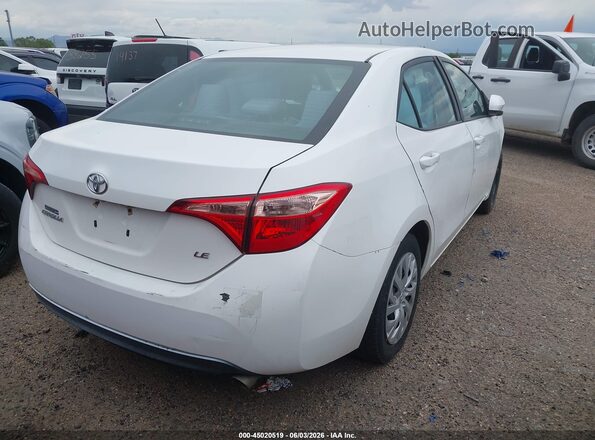 2T1BURHE1JC016488 2018 TOYOTA LL Белый Задняя правая четверть