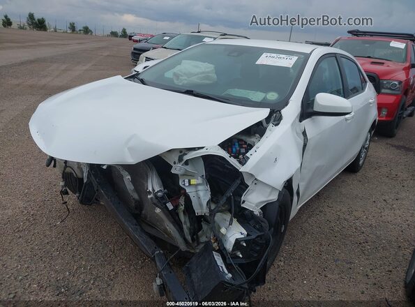 2T1BURHE1JC016488 2018 TOYOTA LL Белый Передняя левая четверть