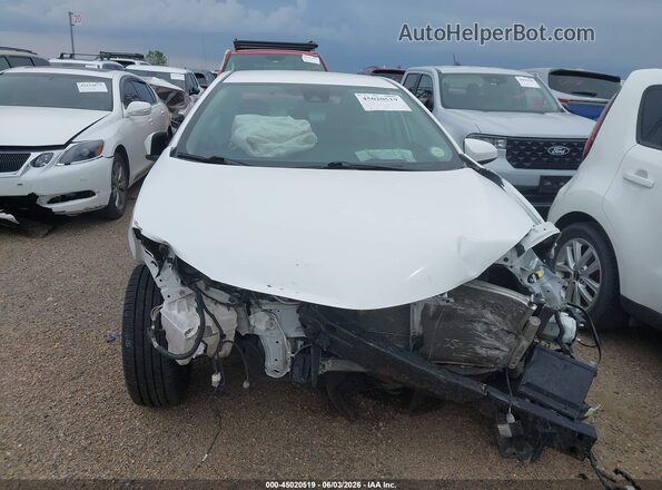2T1BURHE1JC016488 2018 TOYOTA LL Белый Вид щитка приборов