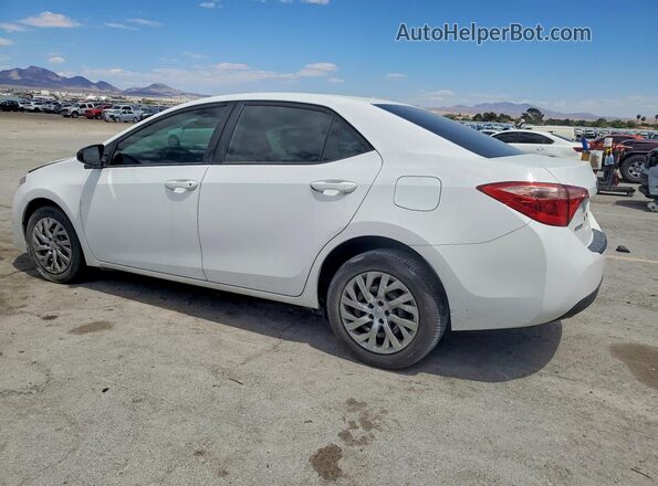 2T1BURHE1JC063424 2018 TOYOTA COROLLA White Задня ліва чверть