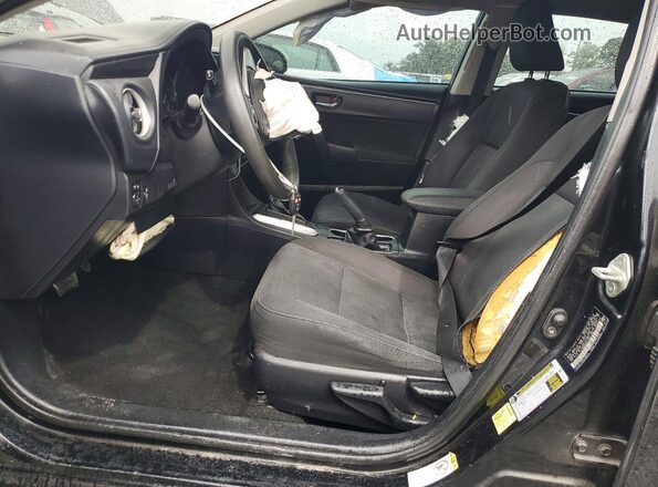 2T1BURHE1JC071152 2018 TOYOTA COROLLA Черный Вид салона спереди