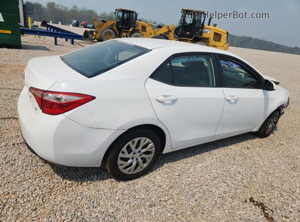 2T1BURHE1JC082765 2018 TOYOTA COROLLA Белый Задняя правая четверть