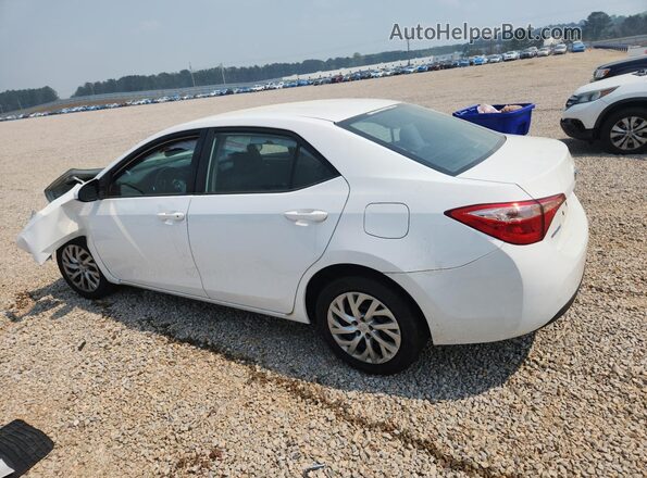 2T1BURHE1JC082765 2018 TOYOTA COROLLA Белый Задняя левая четверть