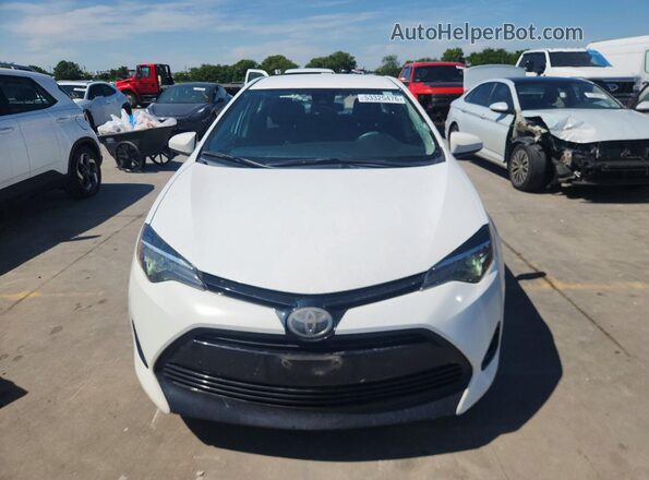 2T1BURHE1JC107616 2018 TOYOTA COROLLA White 