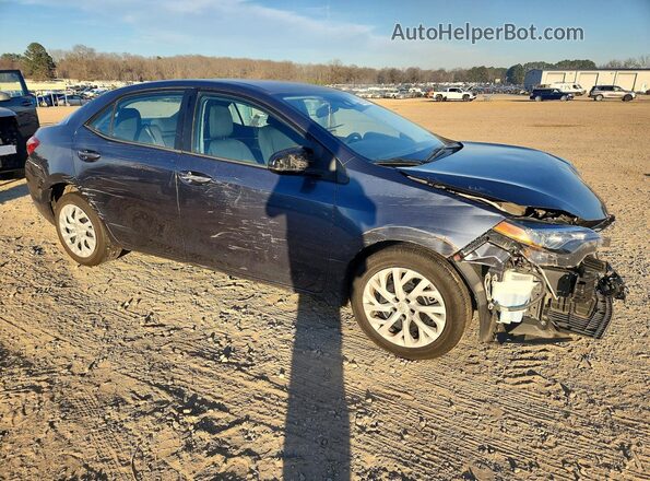 2T1BURHE1JC109737 2018 TOYOTA COROLLA Синий 