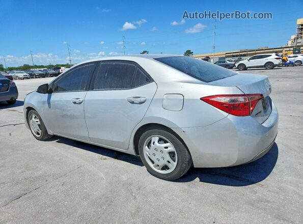 2T1BURHE1JC976653 2018 TOYOTA COROLLA Silver Rear left