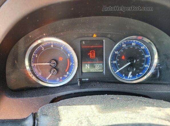 2T1BURHE1JC976653 2018 TOYOTA COROLLA Silver Instrument cluster view