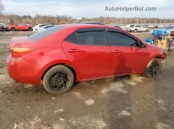 2T1BURHE1KC171270 2019 TOYOTA LL Red 