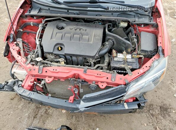 2T1BURHE1KC171270 2019 TOYOTA LL Red 