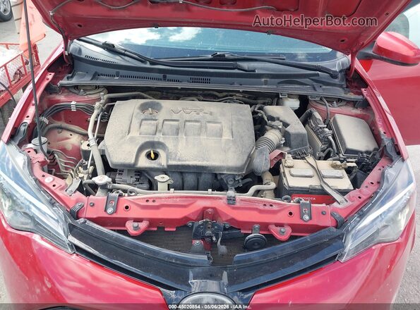 2T1BURHE1KC202856 2019 TOYOTA LL Red 
