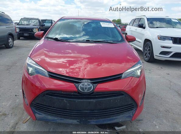 2T1BURHE1KC202856 2019 TOYOTA LL Red 