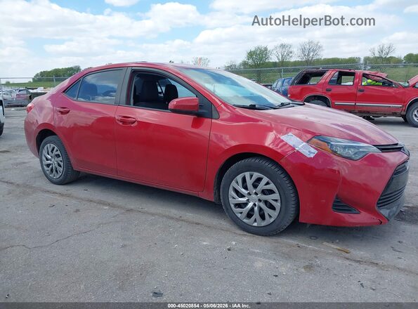 2T1BURHE1KC202856 2019 TOYOTA LL Red 