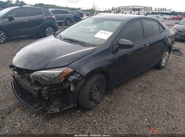 2T1BURHE1KC212822 2019 TOYOTA COROLLA Dark Blue Передняя левая четверть